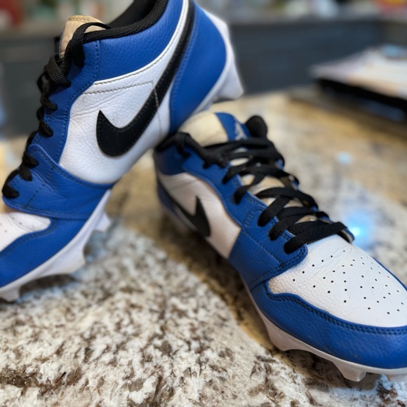 Nike Other - Nike air Jordan 1 low football Cleats - men’s 10